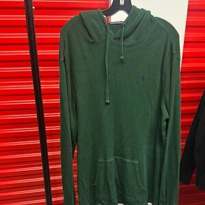 Green Polo by Ralph Lauren Men's Hoodie